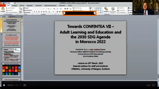 Towards CONFINTEA VII – Adult Learning and Education and the 2030 SDG Agenda in Morocco in 2022
