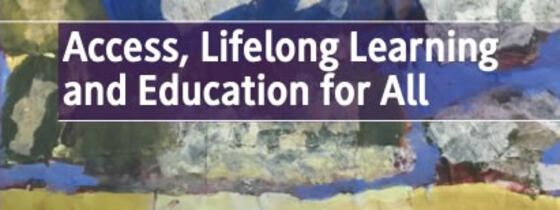 New book inspired by Professor Jim Gallacher - Access, Lifelong Learning and Education for All