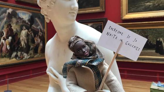 ArtActivistBarbie Flashmob