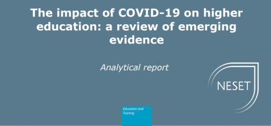 New NESET report on the impact of COVID-19 on higher education