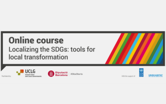 UCLG and Barcelona Provincial Council launch their first online course for the SDG Localization