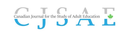Canadian Journal for the Study of Adult Education (CJSAE) | Vol. 33 No. 1 (2021): Spring