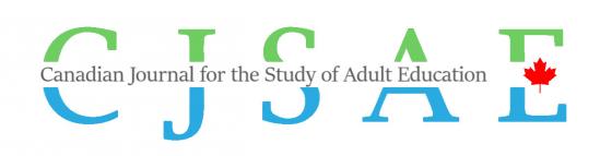 Canadian Journal for the Study of Adult Education (CJSAE) | Vol 32 No 2 (2020)