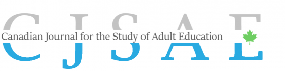 Canadian Journal for the Study of Adult Education (CJSAE)