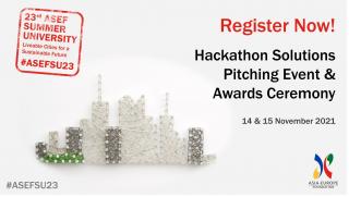 For partners reference and action | ASEF Invitation to Pitching Event for Tech Solutions