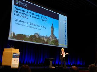 Dr Margaret Sutherland was keynote speaker at the OEZBF congress in Salzburg, Austria. The Austrian Research and Support Centre for the Gifted and Talented is the national institution for the further development of gifted education and the promotion of excellence in Austria.