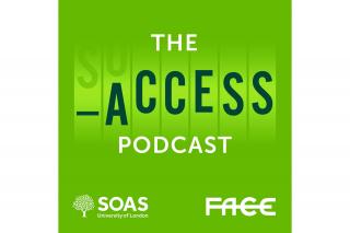 Invite to the launch of the FACE and SOAS Access Podcast
