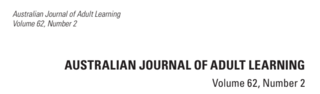 New edition of Australian Journal of Adult Learning out now