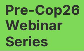 Pre-COP26 Webinar: Higher Education, Knowledge Democracy and Sustainability - October 11, 2021 1500