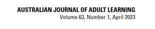 New issue of Australian Journal of Adult Learning - April, 2023