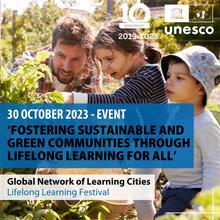  Fostering sustainable and green communities through lifelong learning for all