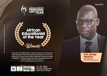 Professor George Openjuru named as African Educationist of 2023